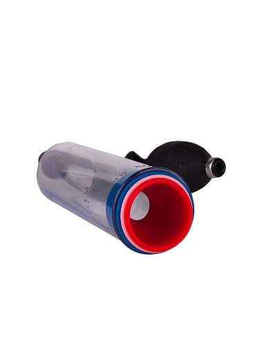 Прозрачная вакуумная помпа с 3 разноцветными уплотнителями Сумерки богов 800-01 BX DD