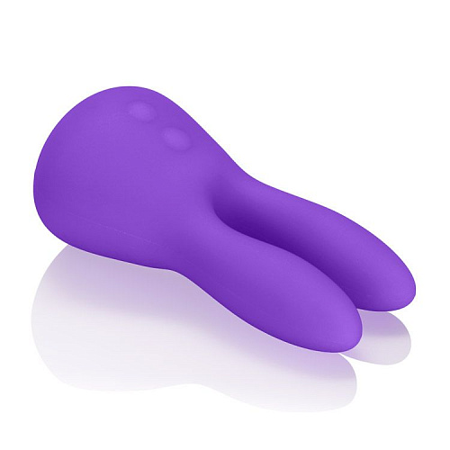 Фиолетовый виброзайчик California Exotic Novelties Mini Marvels Silicone Marvelous Bunny SE-4409-30-3