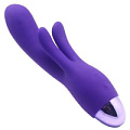 Фиолетовый вибратор Howells INDULGENCE Rechargeable Frolic Bunny 174216pur (18,7 см)