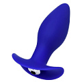 Синяя анальная вибровтулка ToyFa Fancy 358001 (10,7 см)