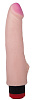 Реалистичный вибромассажёр телесного цвета с наростом у основания LOVETOY (А-Полимер) 802100 (18,5 см)