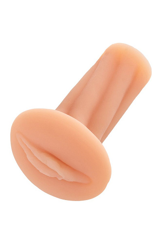 Надувная секс-кукла телесного цвета с реалистичной головой и конечностями ToyFa 117021