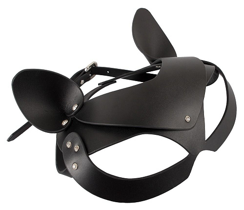 Чёрная маска на глаза с ушками Orion Cat Mask Rhinestones 24927251001
