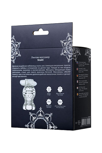 Прозрачный мастурбатор ToyFa Lingam Shakti 880202