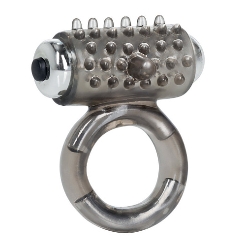 Дымчатое виброкольцо California Exotic Novelties Apollo 7-Function Premium Enhancers SE-1387-10-3