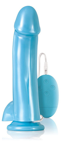 Голубой вибратор с пультом управления NS Novelties Sugardaddy NSN-0420-17 (20,3 см)