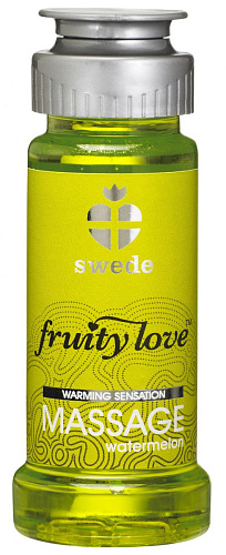 Лосьон для массажа с ароматом арбуза Swede Fruity Love Massage Watermelon  FLM-WAM-050-130