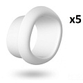 Набор из 5 белый сменных насадок Satisfyer J2018-8-c (для Satisfyer Pro Penguin)