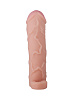 Фаллоудлинитель телесного цвета с кольцом LOVETOY (А-Полимер) COCK size XL 692403 (21 см)