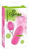 Розовое виброяичко с проводным пультом управления Orion Softie 0584223