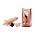 Расширяющаяся пробка телесного цвета c вибрацией Seven Creations BUTTPLUG PLUS PUMP 7199PML-INBXSC