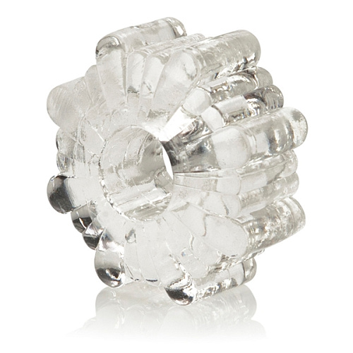 Набор из 4 прозрачных эрекционных колец California Exotic Novelties Basic Essentials SE-1737-00-2