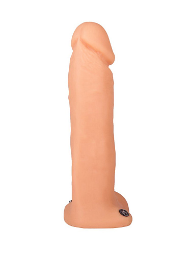 Страпон телесного цвета с полостью на чёрной резинке Сумерки богов 1005-01 CD DD