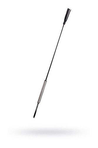 Латексный чёрный стек с лентами Sitabella 6032-1 (62 см)