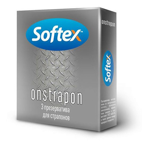 Презервативы для страпонов Softex Onstrapon №3 (3 шт)
