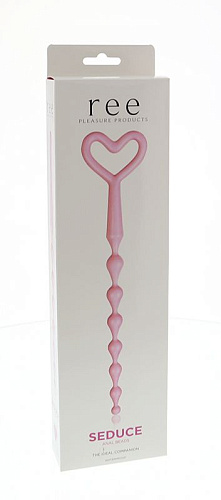 Розовая анальная цепочка Ree SEDUCE PINK 350018 (32 см)