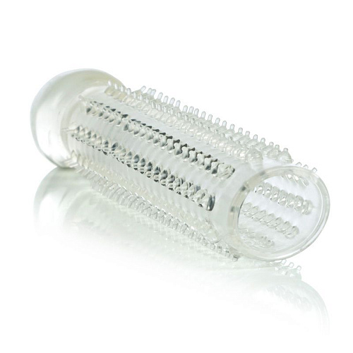 Прозачная насадка на пенис California Exotic Novelties Adjustable Extender SE-1600-25-2 (22 см)