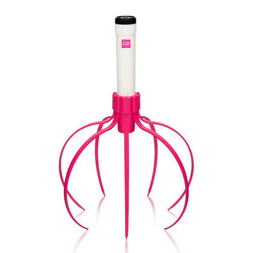 Вибромассажёр для головы красно-белого цвета LoversPremium Head Relax Massager E22058