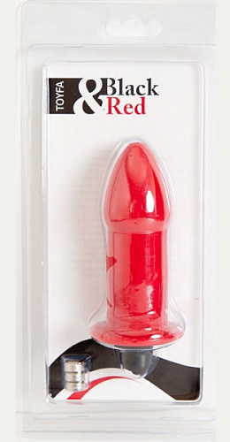 Водонепроницаемая красная вибровтулка ToyFa 901316-9 (10,5 см)