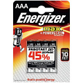 Батарейки Energizer MAX E92/AAA 1,5V E300157303P (тип AAA, 4 шт)