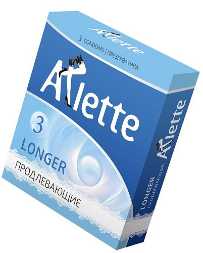 Презервативы с продлевающим эффектом Arlette Longer 803 (3 шт)