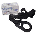 Чёрный ремень для фиксации гидронасоса на шее Bathmate Shower Strap BM-SS