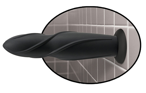 Чёрная насадка на страпон Pipedream Fetish Fantasy Elite PD4514-23 (20,3 см)