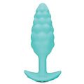 Мятный рельефный анальный виброплаг b-Vibe Bump BV-020-MNT (13,5 см)