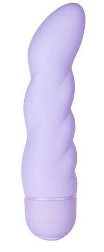 Фиолетовы вибратор со спиралевидным рельефом NMC FPBF285A00-022 (15,2 см)