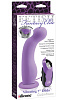Фиолетовая вибронасадка для страпона Pipedream Fetish Fantasy Elite PD4510-12 (17,8 см)