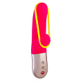 Ярко-розовый мини-вибратор с силиконовой петлёй Fun Factory Amorino 1641836 (17,7 см)