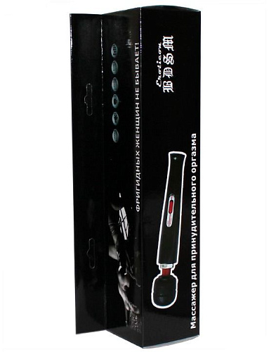 Жезловый белый вибратор с 2 скоростями Eroticon 30435