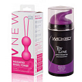 Вагинальные шарики и лубрикант на водной основе VNEW Smart Set №40: VNEW level 2