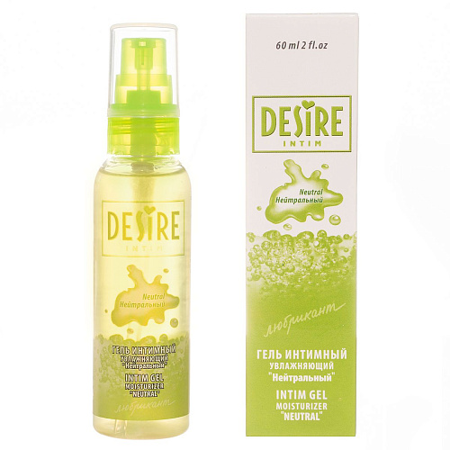 Интимный увлажняющий лубрикант Роспарфюм Desire «Нейтральный» RP-066 (60 мл)