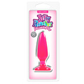 Малая розовая анальная пробка NS Novelties Jelly Rancher Pleasure Plug Small NSN-0450-24 (10,2 см)