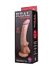 Телесный фаллоимитатор с присоской LOVETOY (А-Полимер) REAL Standard 014803