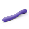Фиолетовый вибратор для G-стимуляции EDC Wholesale Lici G-Spot Vibrator GVO007 (22,5 см)