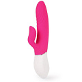 Ярко-розовый вибратор-кролик для G-стимуляции S-HANDE LIGHTER SHD-S142