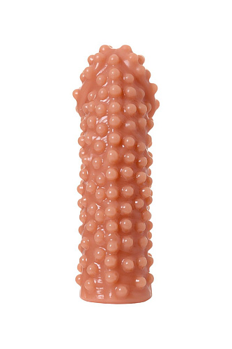 Телесная насадка на фаллос с бугорками KOKOS Extreme Sleeve 010 M-size ES.010-M (14 см)