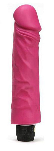 Вибратор с регулируемой скоростью из киберсиликона розового цвета Dream Toys 20116 (18 см)