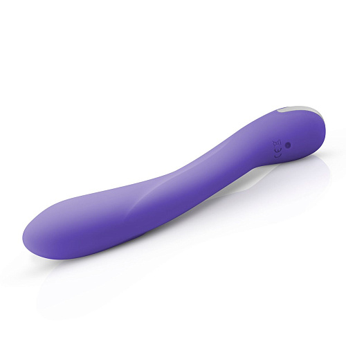 Фиолетовый вибратор для G-стимуляции EDC Wholesale Lici G-Spot Vibrator GVO007 (22,5 см)