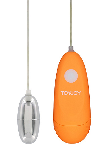 Вибропуля с оранжевым пультом Toy Joy Funky Splash 3006010087