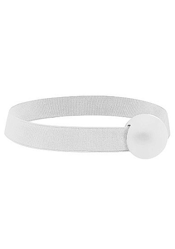 Белый кляп-шар Shots Media BV Elastic Ball White OU120WHT