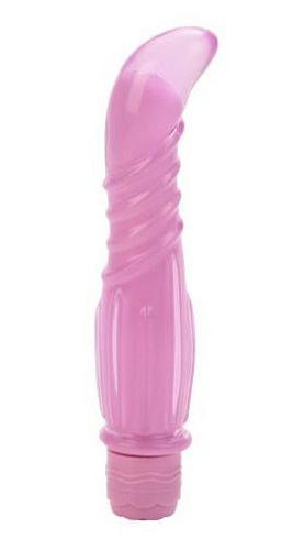 Розовый вибратор для G-стимуляции California Exotic Novelties First Time Softee Pleaser SE-0004-23-2 (13,25 см)