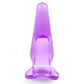 Фиолетовая анальная пробка Brazzers BRQ027 (8 см)