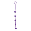 Фиолетовая анальная цепочка с 5 шариками Toyz4lovers JAMMY JELLY ANAL 5 BEADS VIOLET T4L-00700723 (38 см)