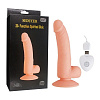 Телесный вибратор Howells SEDUCER 20 Function Spirited Dick 170309Flesh (19 см)