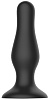 Чёрная анальная пробка Shots Media BV Self Penetrating Butt Plug № 67 SON067BLK (12,7 см)