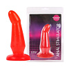 Красная анальная втулка Bior toys EE-10015-3 (13 см)