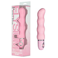 Розовый вибратор с наплывами на тельце NMC FPBG034A00-027
